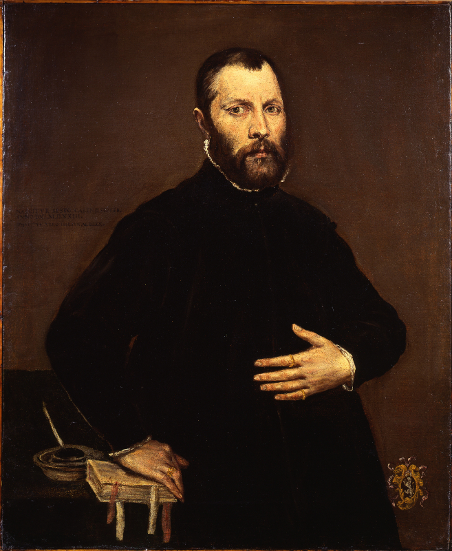 ‘Portrait of a Gentleman’ by El Greco, shown a few years ago at the European Fine Art Fair, and subsequently found to have been looted from a Viennese family by the Gestapo. It has now been restituted to the heirs of its original owner. Image courtesy the Commission for Looted Art in Europe and Art Recovery International.